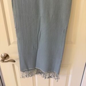 Baby Blue Pashmina Wrap